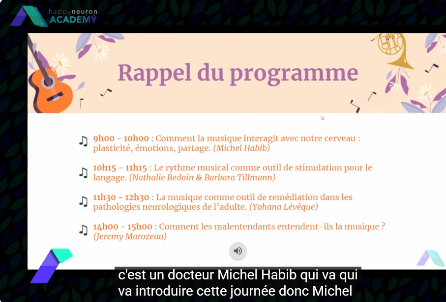 Lire la suite à propos de l’article Présentation Michel Habib Journée Musique, Rythme et Langage Juin 2022